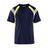 Blaklader T-Shirt 3332 #colour_navy-blue-hi-vis-yellow