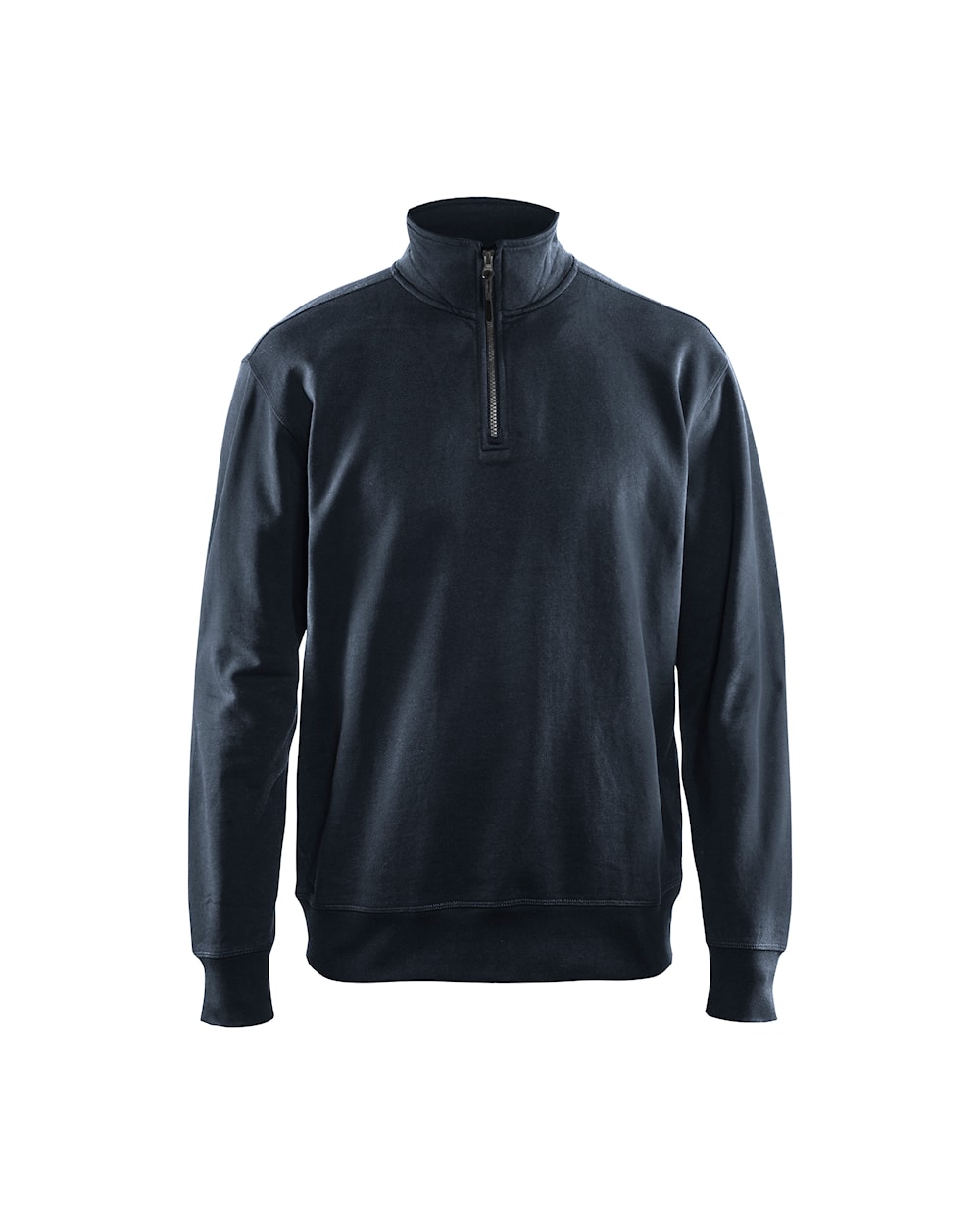 Blaklader Sweatshirt with Half Zip 3369 #colour_dark-navy-blue