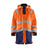 Blaklader Rain Coat Hi-Vis Level 3 4326 #colour_orange-navy-blue