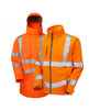 Leo Workwear CLOVELLY + BUCKLAND Leo 3-in-1 Anorak + Softshell Jacket