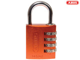 ABUS Mechanical 145/40 40mm Aluminium Combination Padlock Orange 49527