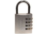 ABUS Mechanical 145/40 40mm Aluminium Combination Padlock Silver 49543