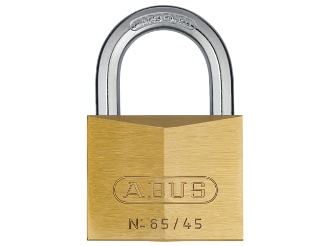 ABUS Mechanical 65/45mm Brass Padlock Carded