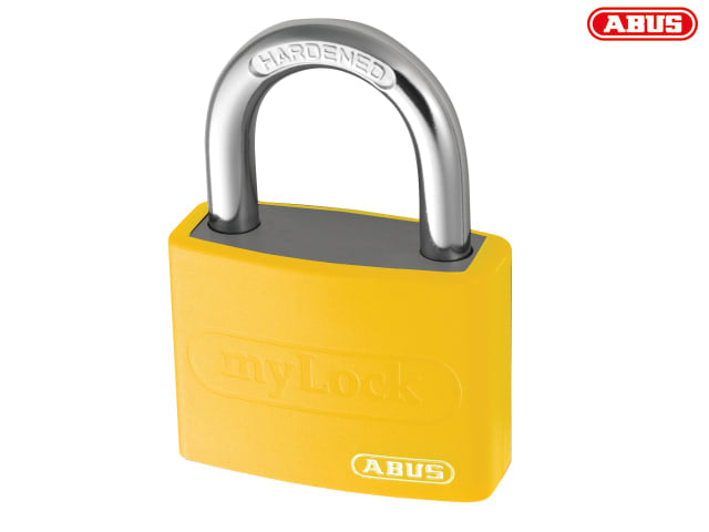 ABUS Mechanical T65AL/40mm My Lock Aluminium Padlock Yellow