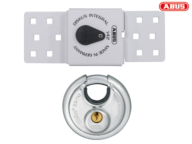 ABUS Mechanical 142 Series Sliding Door Van Lock & 23/70mm Diskus® Padlock