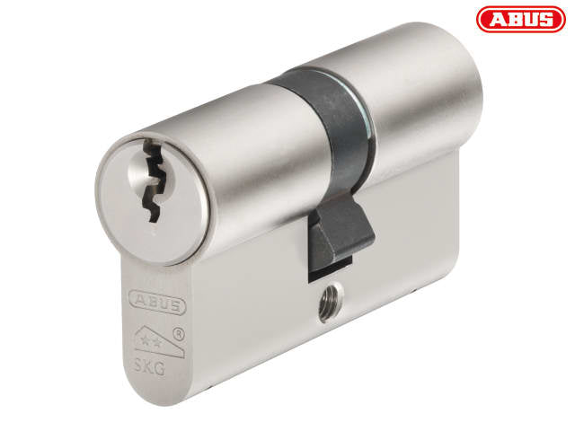 ABUS Mechanical E60NP Euro Double Cylinder Nickel Pearl 30mm / 40mm Box