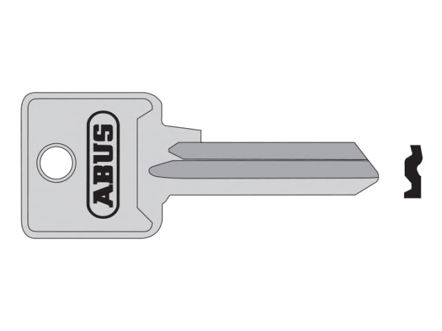 ABUS Mechanical 85/40 40mm L Key Blank