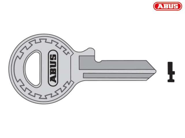 ABUS Mechanical 65/15 Right Hand Key Blank 09328