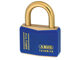 ABUS Mechanical T84MB/40mm Blue Rustproof Padlock