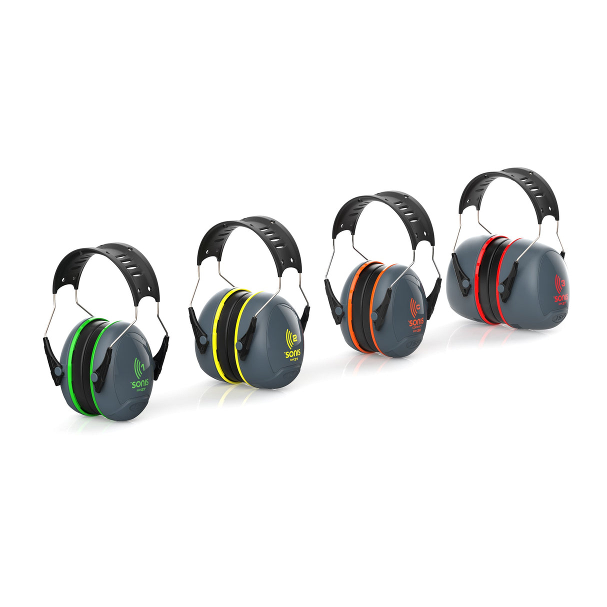 JSP Sonis 1 Sonis1 Adjustable Ear Defenders 27dB SNR
