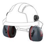 JSP Sonis 3 Mounted Ear Defenders 36dB SNR