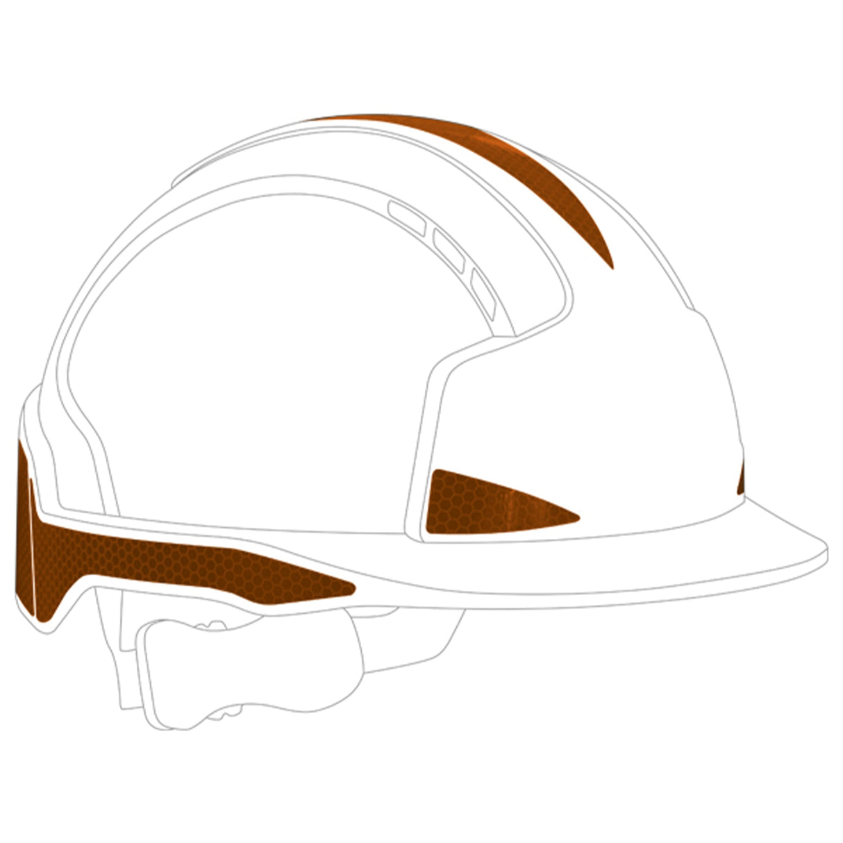 JSP Reflective CR2 Decal Kit for EVOLite (10 Pack)