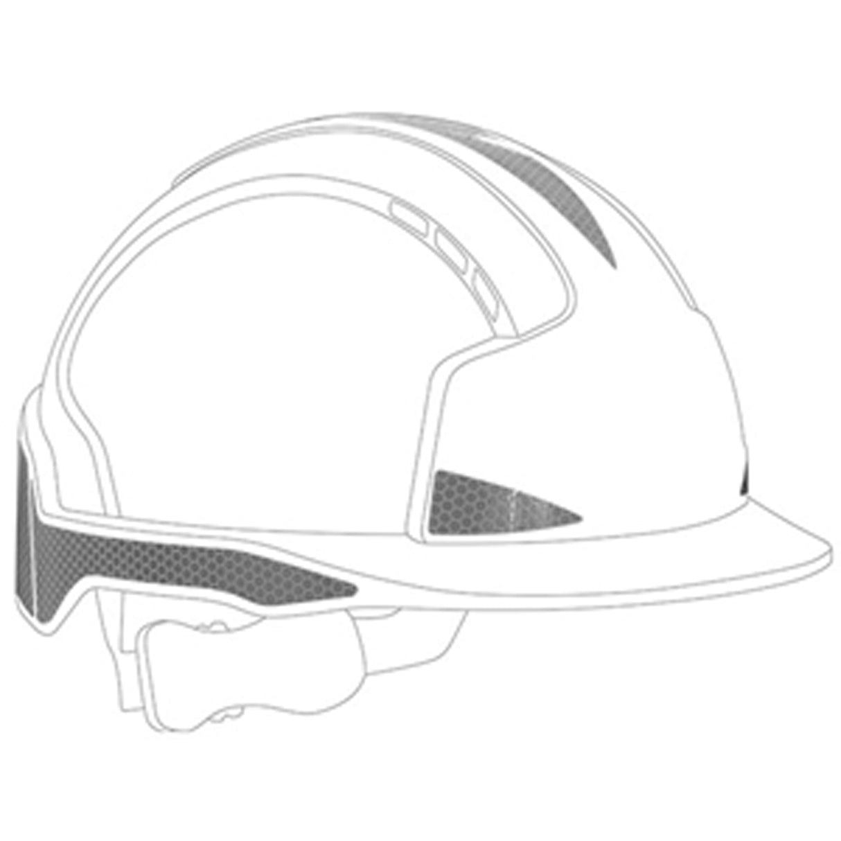 JSP Reflective CR2 Decal Kit for EVOLite (10 Pack)