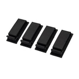 JSP Self-Adhesive Safety Helmet Goggle/Torch Clips - Pack of 4