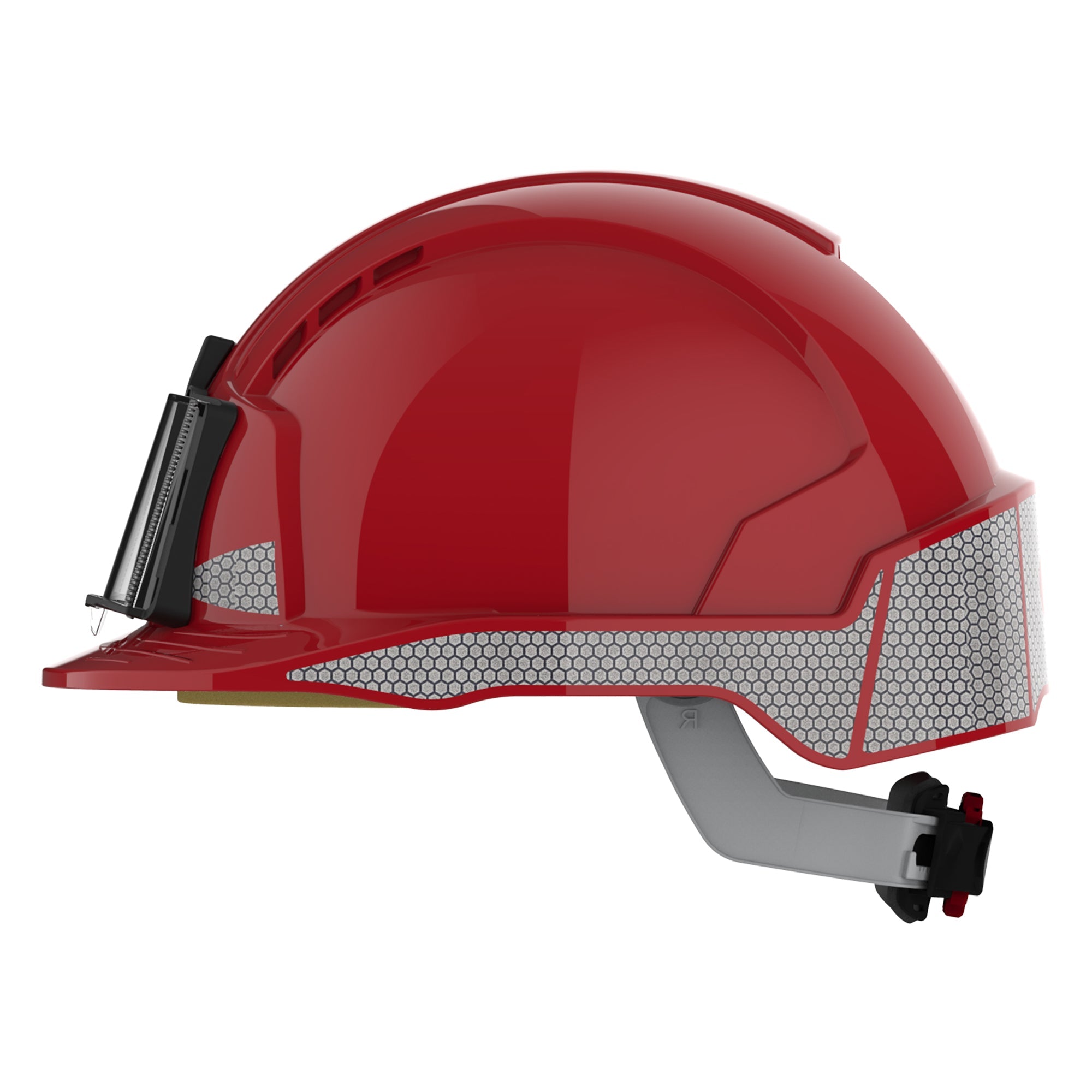 JSP EVOLite Safety Helmet with CR2 Decals and ID Badge Holder / Lamp Bracket