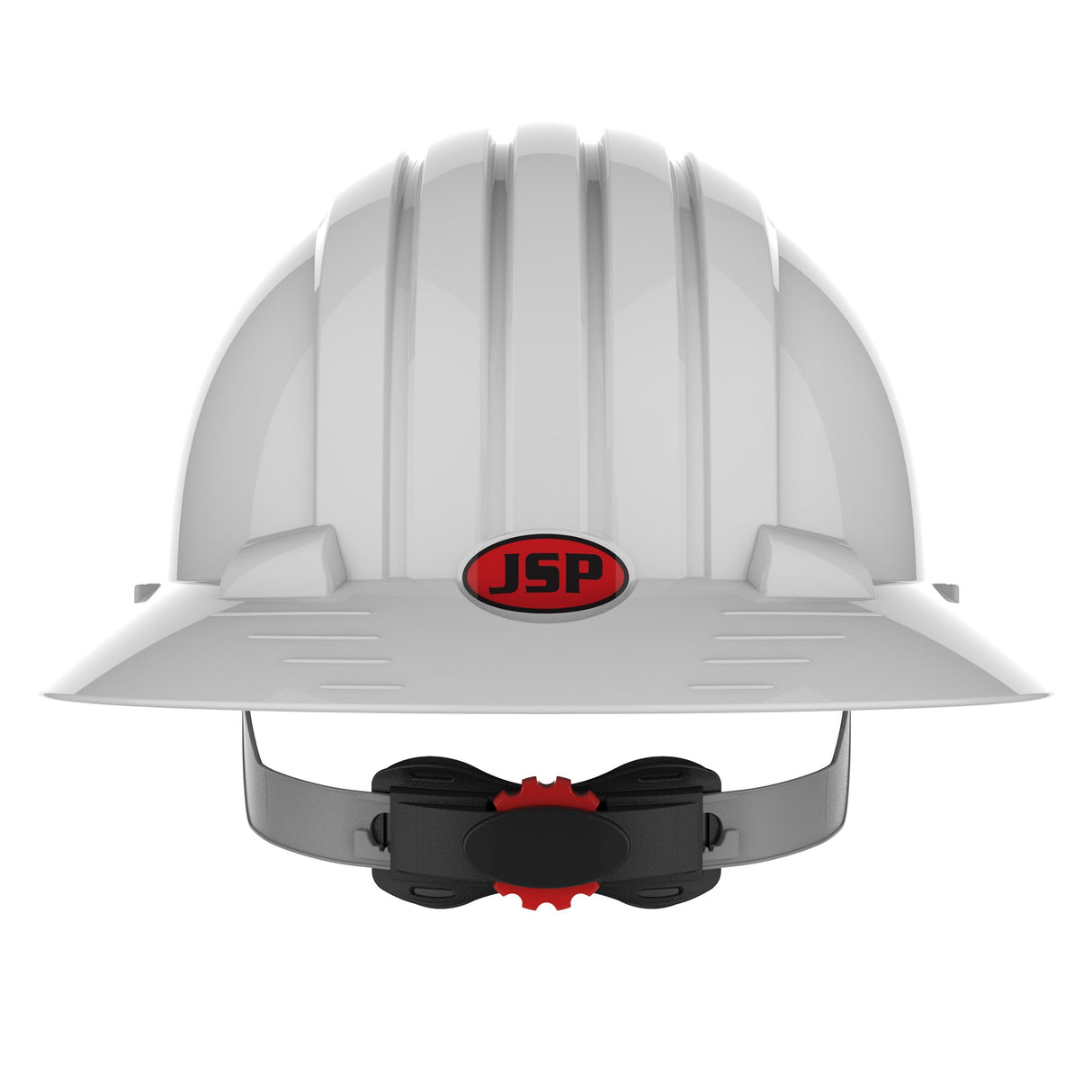 JSP EVO 6100 Full Brim Safety Helmet with Wheel Ratchet