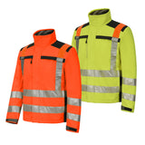 Future Garments Premium Amber Hi-Vis Soft Shell Fleece