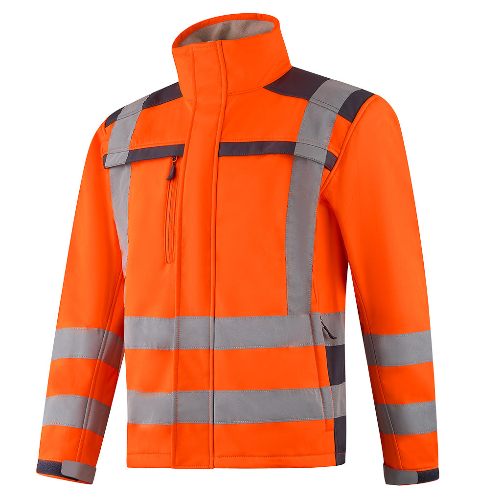 Future Garments Hi Vis Soft Shell Fleece Jacket