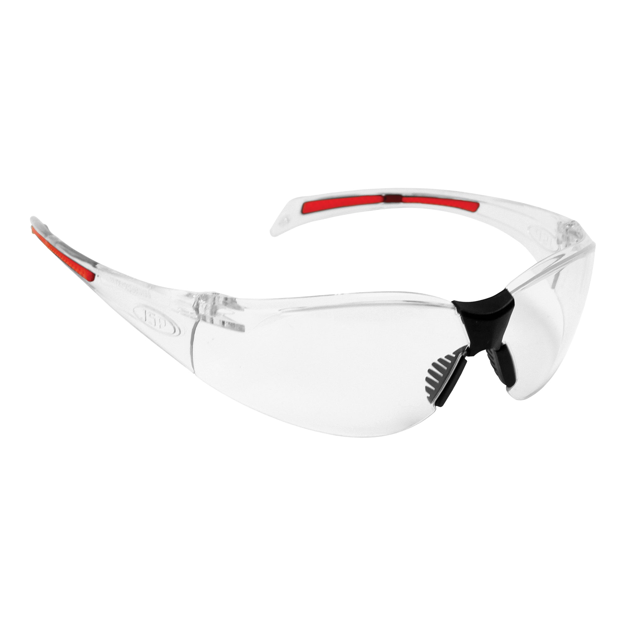 JSP Stealth 8000 Safety Specs (Clear K&N Anti-Scratch/Anti-Mist Lens)