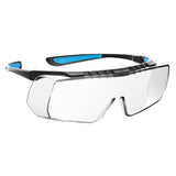 JSP Stealth Coverlite Lightweight Overspecs (Clear K&N Anti-Scratch/Anti-Mist Lens)