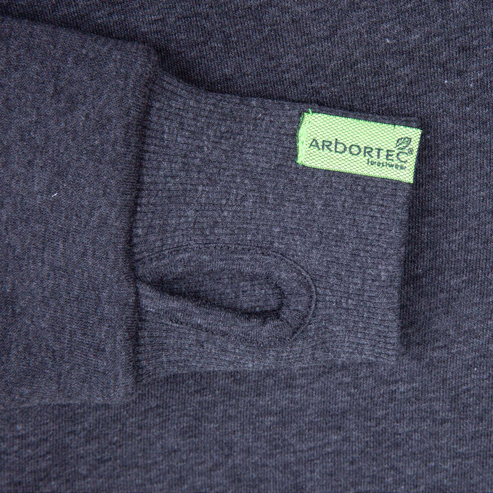 Arbortec Hoodie PYL Zip Front Charcoal #colour_charcoal