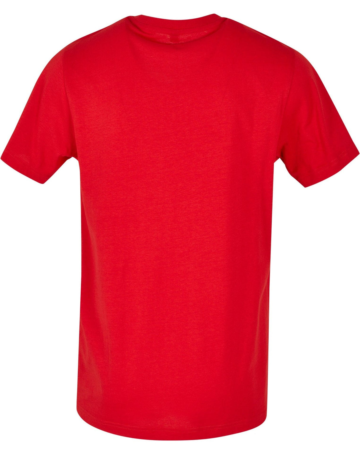 Build Your Brand Basic Basic Round Neck Tee - City Red