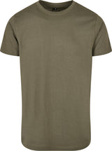 Build Your Brand Basic Basic Round Neck Tee - Olive