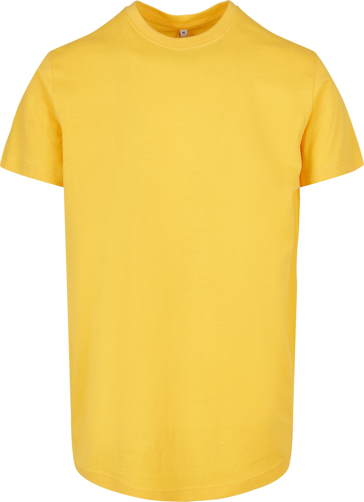 Build Your Brand Basic Basic Round Neck Tee - Taxi Yellow