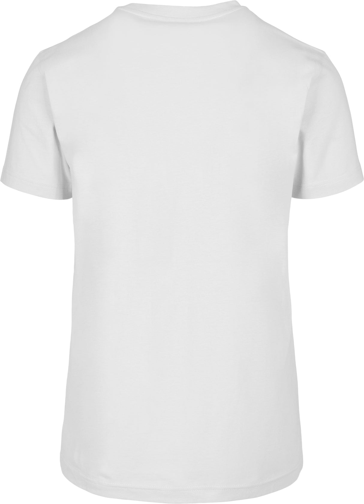 Build Your Brand Basic Basic Round Neck Tee - White