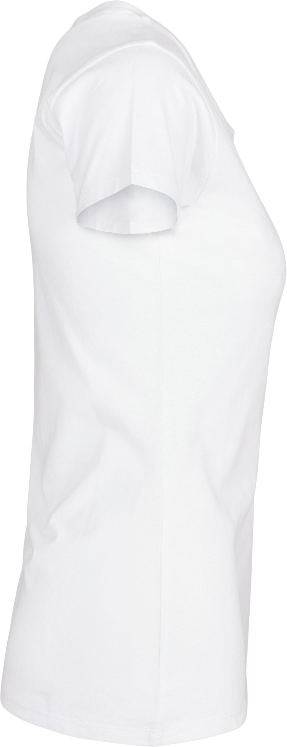 Build Your Brand Basic Women's Basic Tee - White