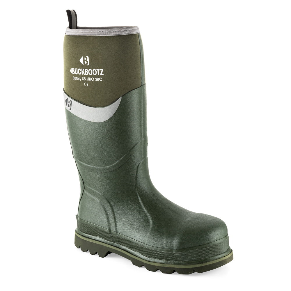 BBZ6000 Safety Wellington Boot - Green