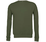 Bella Canvas Unisex Drop Shoulder Fleece - Military Green