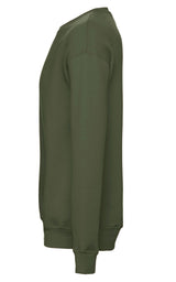 Bella Canvas Unisex Drop Shoulder Fleece - Military Green