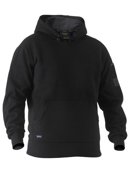 Bisley Work Fleece Hoodie #colour_black