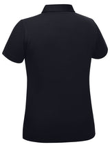 Bisley Womens Polo Short Sleeve Cotton/Polyester #colour_black