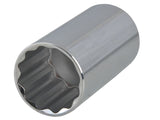 Expert Bi-Hexagon Deep Socket 1/2in Drive 32mm