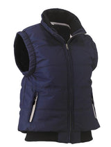 Bisley Women's Puffer Vest 115gsm #colour_navy