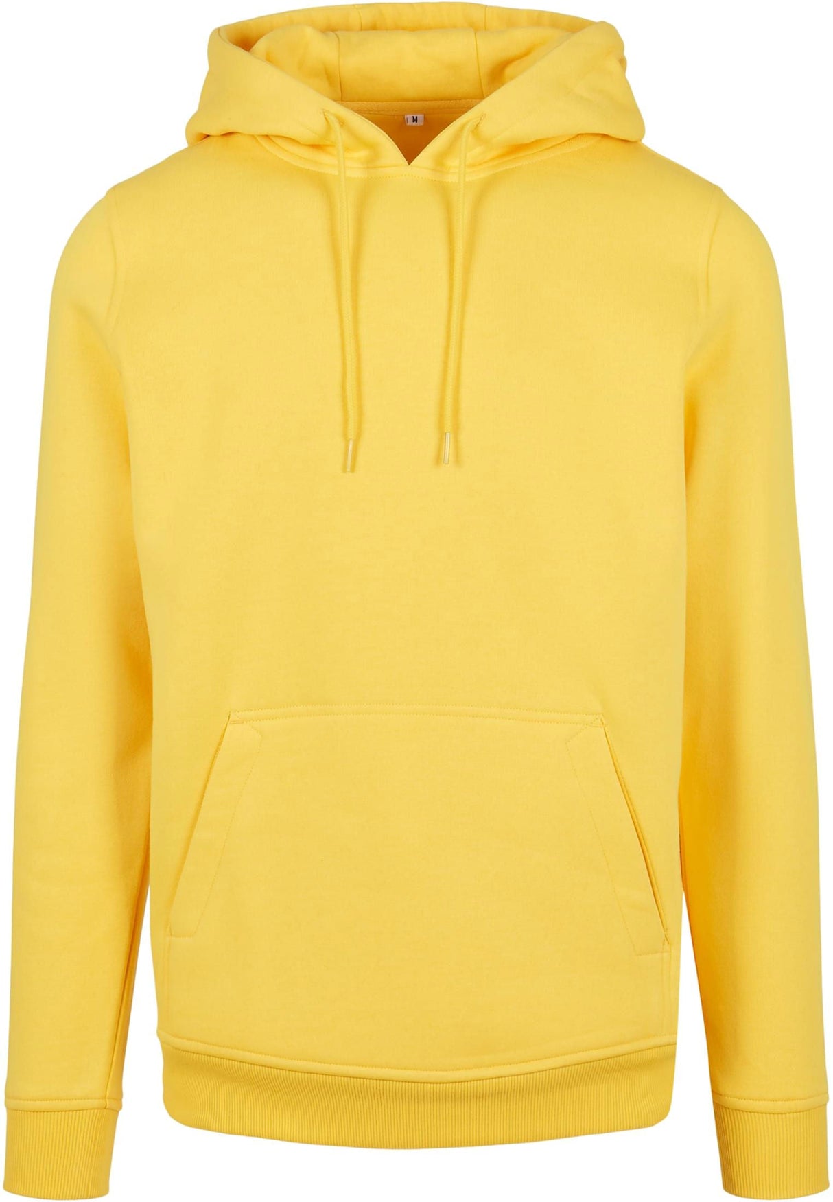 Build Your Brand Heavy Hoodie - Taxi Yellow