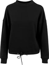 Build Your Brand Women's Oversize Crew Neck