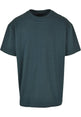 Build Your Brand Heavy Oversized Tee - Bottle Green