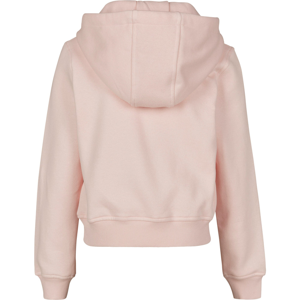 Build Your Brand Girls Cropped Sweat Hoodie