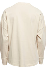 Build Your Brand Oversize Cut On Sleeve Long Sleeve