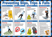Beeswift Click Medical Trips And Falls Poster A614