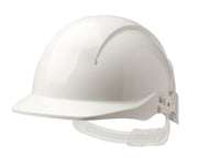 Beeswift Concept Full Peak White Slip Ratchet Helmet