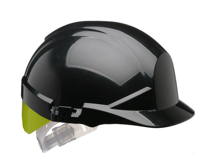 Beeswift Reflex Slip Ratchet Helmet With Bright Yell Flash