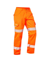 Leo Workwear YELLAND Leo EcoViz Lightweight Poly/Cotton Cargo Trouser