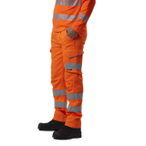 Leo Workwear KINGFORD Leo EcoViz Stretch Cargo Trouser