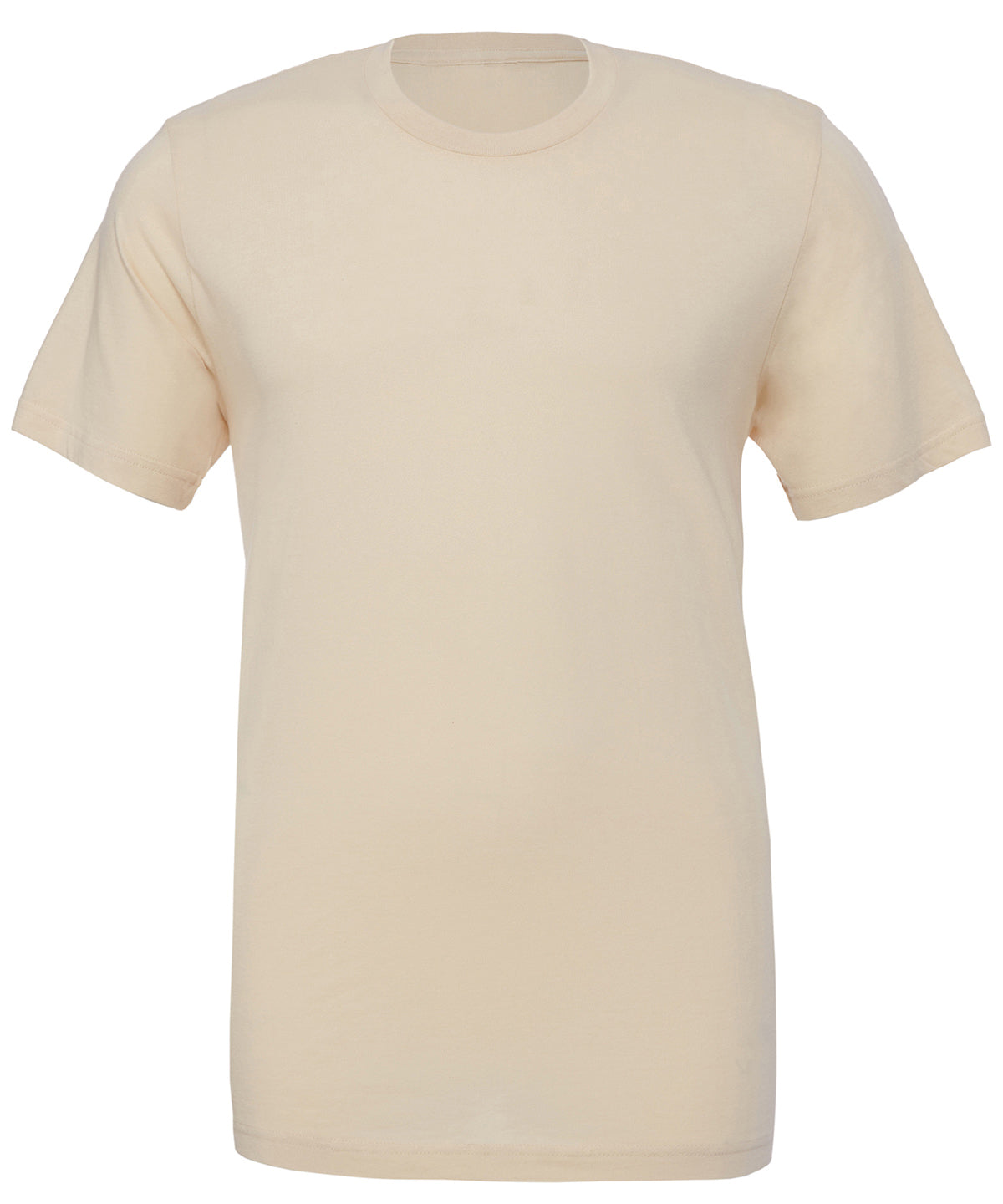 Bella Canvas Unisex Jersey Crew Neck T-Shirt - Soft Cream