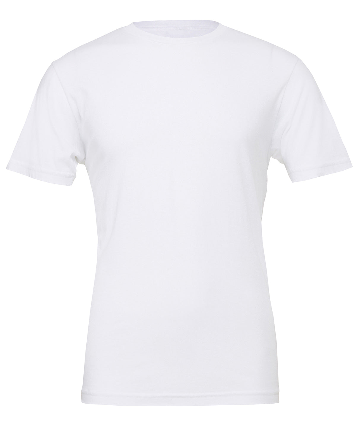 Bella Canvas Unisex Jersey Crew Neck T-Shirt - White