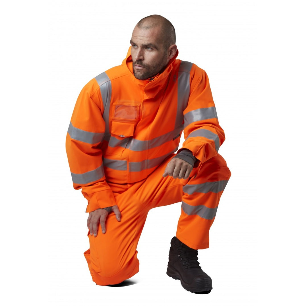 Leo Workwear WATERTOWN Leo EcoViz 10KX Performance + Breathable Stretch Coverall